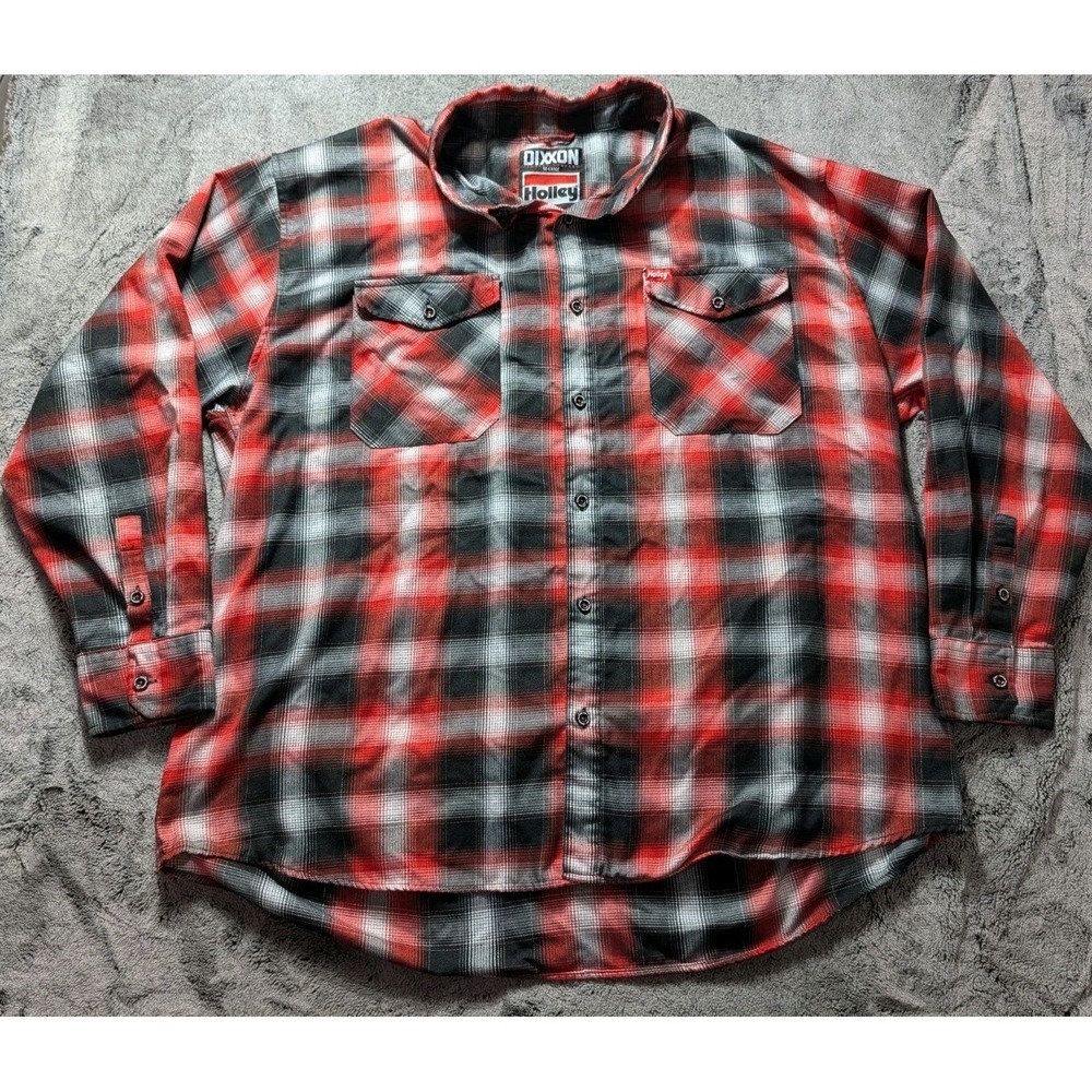 Dixxon Flannel Co Holley Long Sleeve Button Up Shirt Men's Size 5X Plaid